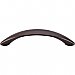 Top Knobs M1212 Arc Pull 4 Inch Center to Center in Oil Rubbed Bronze