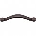 Top Knobs M1218 Saddle Pull 5 1/16 Inch Center to Center in Oil Rubbed Bronze