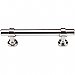 Top Knobs M1289 Bit Pull 3 3/4 Inch Center to Center in Polished Nickel