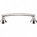 Top Knobs M1292 Rue Pull 3 3/4 Inch Center to Center in Brushed Satin Nickel