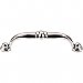Top Knobs M1327 Voss Pull 3 3/4 Inch Center to Center in Polished Nickel