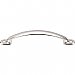 Top Knobs M1329 Arendal Pull 5 1/16 Inch Center to Center in Polished Nickel