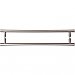 Top Knobs M1331-18 PAIR Hopewell Door Pull Back to Back 18 Inch Center to Center in Brushed Satin Nickel