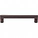 Top Knobs M1368 Aspen Flat Sided Pull 6 Inch Center to Center in Mahogany Bronze