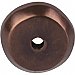 Top Knobs M1458 Aspen Round Backplate 7/8 Inch in Mahogany Bronze