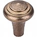 Top Knobs M1481 Aspen Peak Knob 1 Inch in Light Bronze
