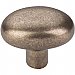 Top Knobs M1536 Aspen Small Potato Knob 1 9/16 Inch in Light Bronze