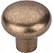 Top Knobs M1556 Aspen Round Knob 1 3/8 Inch in Light Bronze