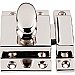 Top Knobs M1784 Cabinet Latch 2 Inch in Polished Nickel