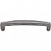 Top Knobs M1813 Channel Pull 6 5/16 Inch Center to Center in Cast Iron