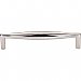 Top Knobs M1953 Flute Pull 5 1/16 Inch Center to Center in Polished Nickel