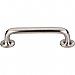 Top Knobs M1987 Aspen II Rounded Pull 4 Inch Center to Center in Brushed Satin Nickel