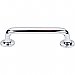 Top Knobs M1988 Aspen II Rounded Pull 4 Inch Center to Center in Polished Chrome