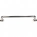 Top Knobs M1998 Aspen II Rounded Pull 12 Inch Center to Center in Polished Nickel