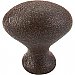 Top Knobs M203 Egg Knob 1 1/4 Inch in Rust