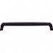 Top Knobs M2101 Tapered Bar Pull 8 13/16 Inch Center to Center in Flat Black