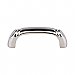 Top Knobs M2132 Dover D Pull 2 1/2in. Center to Center in Polished Nickel
