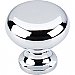Top Knobs M270 Flat Faced Knob 1 1/4 Inch in Polished Chrome