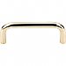 Top Knobs M333 Wire Pull 3 Inch Center to Center in Polished Brass