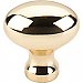 Top Knobs M368 Egg Knob 1 1/4 Inch in Polished Brass
