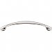 Top Knobs M387 Mandal Pull 5 1/16 Inch Center to Center in Brushed Satin Nickel