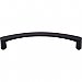 Top Knobs M393 Griggs Pull 5 1/16 Inch Center to Center in Flat Black