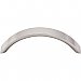 Top Knobs M394 Crescent Pull 3 3/4 Inch Center to Center in Brushed Satin Nickel