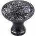 Top Knobs M405 Egg Knob 1 1/4 Inch in Black Iron