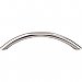 Top Knobs M543 Curved Pull 5 1/16 Inch Center to Center in Brushed Satin Nickel