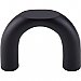 Top Knobs M548 Curved Pull 1 1/4 Inch Center to Center in Flat Black