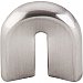 Top Knobs M555 U - Pull 3/4 Inch Center to Center in Brushed Satin Nickel