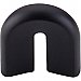 Top Knobs M557 U - Pull 3/4 Inch Center to Center in Flat Black