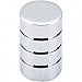Top Knobs M577 Stacked Knob 5/8 Inch in Polished Chrome