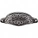 Top Knobs M61 Abbot Cup Pull 3 15/16 Inch Center to Center in Cast Iron