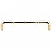 Top Knobs M715-12 Nouveau Ring Appliance Pull 12 Inch Center to Center in Polished Brass