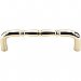 Top Knobs M715-8 Nouveau Ring Appliance Pull 8 Inch Center to Center in Polished Brass