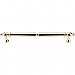 Top Knobs M729-12 Asbury Appliance Pull 12 Inch Center to Center in Polished Brass