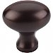 Top Knobs M750 Egg Knob 1 1/4 Inch in Oil Rubbed Bronze