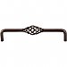 Top Knobs M782 Twisted Wire D Pull 6 Inch Center to Center in Oil Rubbed Bronze