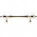 Top Knobs M818-8 Somerset Finial Appliance Pull 8 Inch Center to Center in Polished Brass