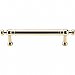 Top Knobs M828-96 Somerset Weston Pull 3 3/4 Inch Center to Center in Polished Brass
