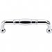 Top Knobs M839-8 Normandy Appliance Pull 8 Inch Center to Center in Polished Chrome