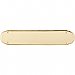 Top Knobs M888 Beaded Push Plate 15 Inch in Polished Brass