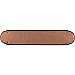 Top Knobs M898 Beaded Push Plate 15 Inch in Old English Copper