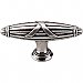Top Knobs M929 Ribbon & Reed T-Pull 2 3/4 Inch in Pewter Antique