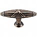 Top Knobs M930 Ribbon & Reed T-Pull 2 3/4 Inch in German Bronze
