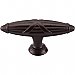 Top Knobs M931 Ribbon & Reed T-Pull 2 3/4 Inch in Oil Rubbed Bronze