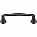 Top Knobs M958 Rue Pull 3 3/4 Inch Center to Center in Oil Rubbed Bronze
