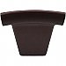 Top Knobs TK1ORB Arched Knob 1 1/2 Inch in Oil Rubbed Bronze