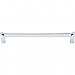 Top Knobs TK243PC Meadows Edge Square Appl. Pull 12 Inch Center to Center in Polished Chrome